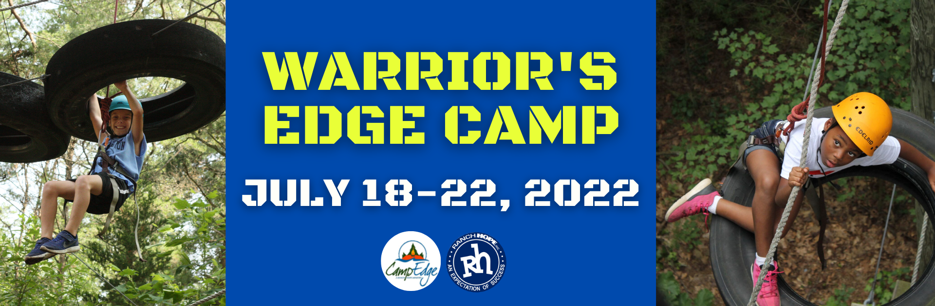 Warriors Camp Website Image
